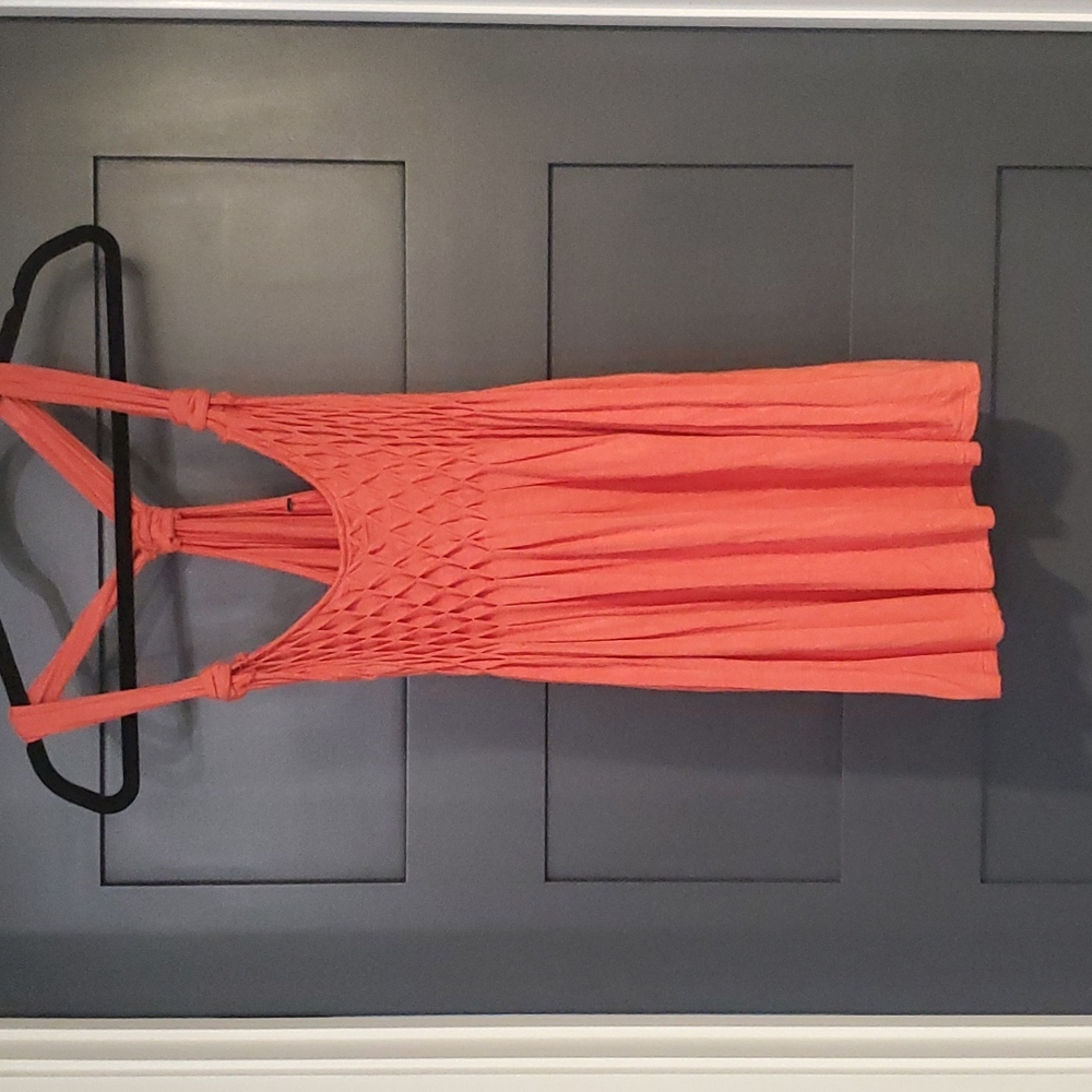 Coral tank top